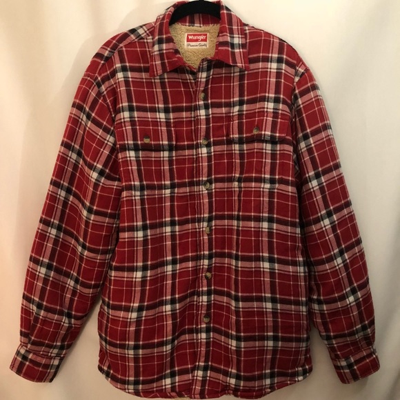 wrangler shirt jacket